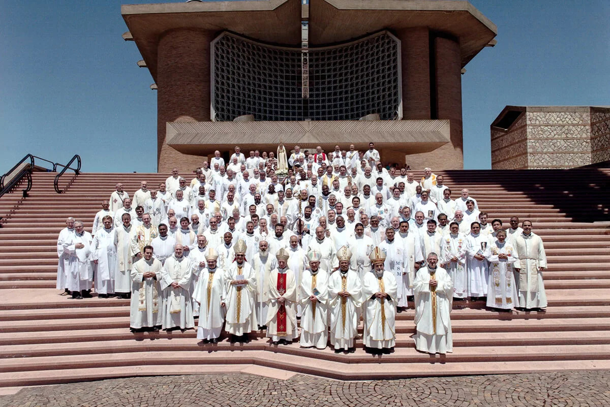 Priests present at International MMP Retreat at Collevalenza Italy 2015